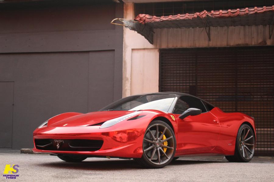  Ferrari 458 Speciale on Vossen Wheels (VPS-310) 2016 года  (фото 16 из 23)